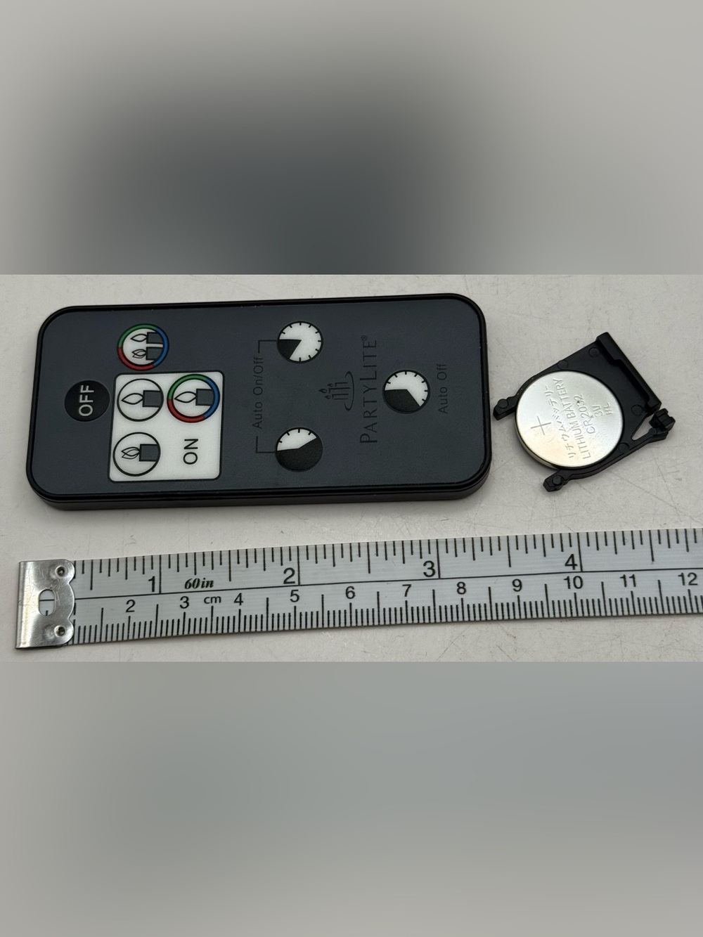 PartyLite Black LED Light Remote with Color Control Buttons - Picture 6 of 6